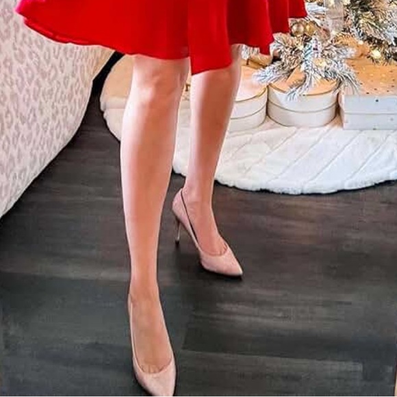 NWOT • Nine West Women's Tatiana Dress Pump • Natural Leather • Size 8.5 • 4in - Picture 3 of 17